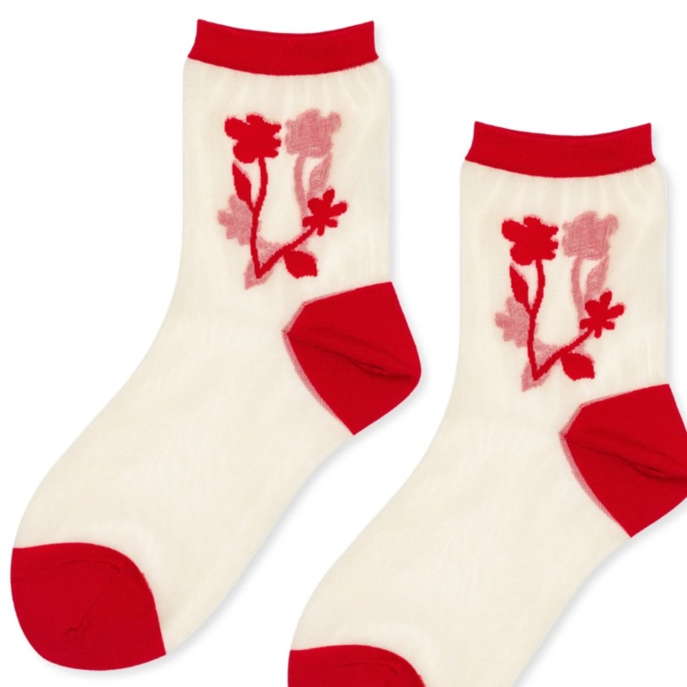 Shadowplay Sheer Socks by Hansel from Basel